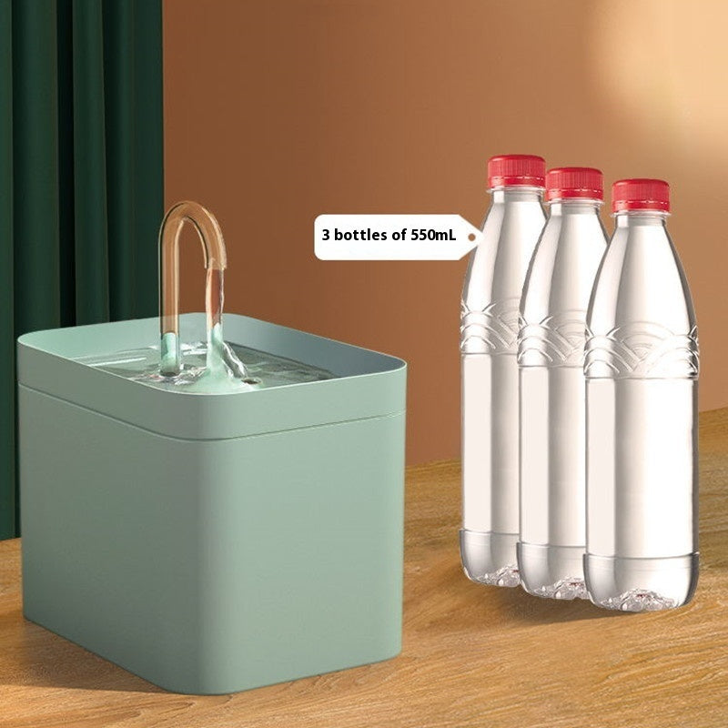 Fuente de agua para gatos, circulación automática, flujo inteligente