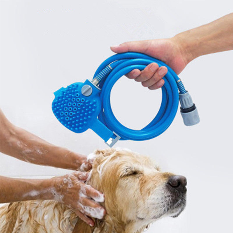Nueva herramienta de baño para mascotas, masajeador cómodo, herramienta de ducha, limpieza, lavado, pulverizadores de baño, cepillo