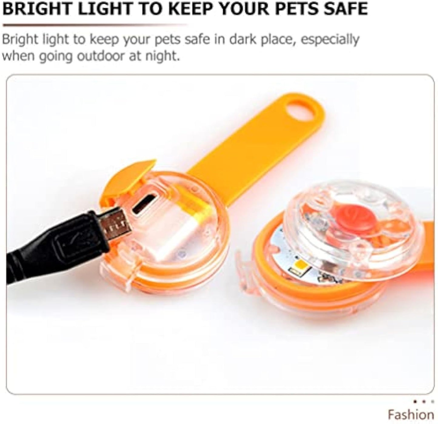 Colgante Luminoso para Perros – Luz de Seguridad para Paseos Nocturnos