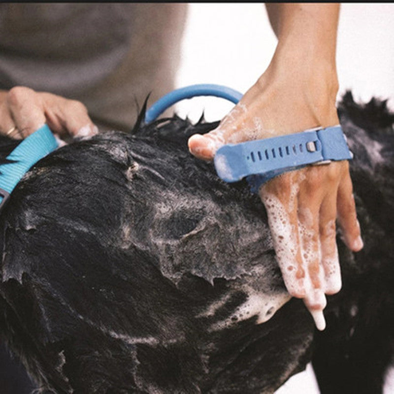 Nueva herramienta de baño para mascotas, masajeador cómodo, herramienta de ducha, limpieza, lavado, pulverizadores de baño, cepillo