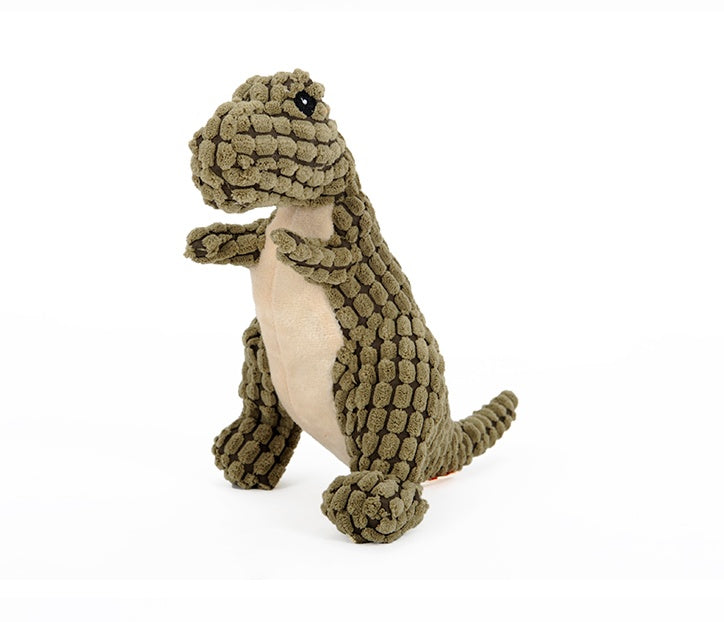 Dinosaurio Juguetes para mascotas Perros gigantes Mascotas Juguetes interactivos para perros grandes Juguetes para masticar Chihuahua Peluches Squeakers