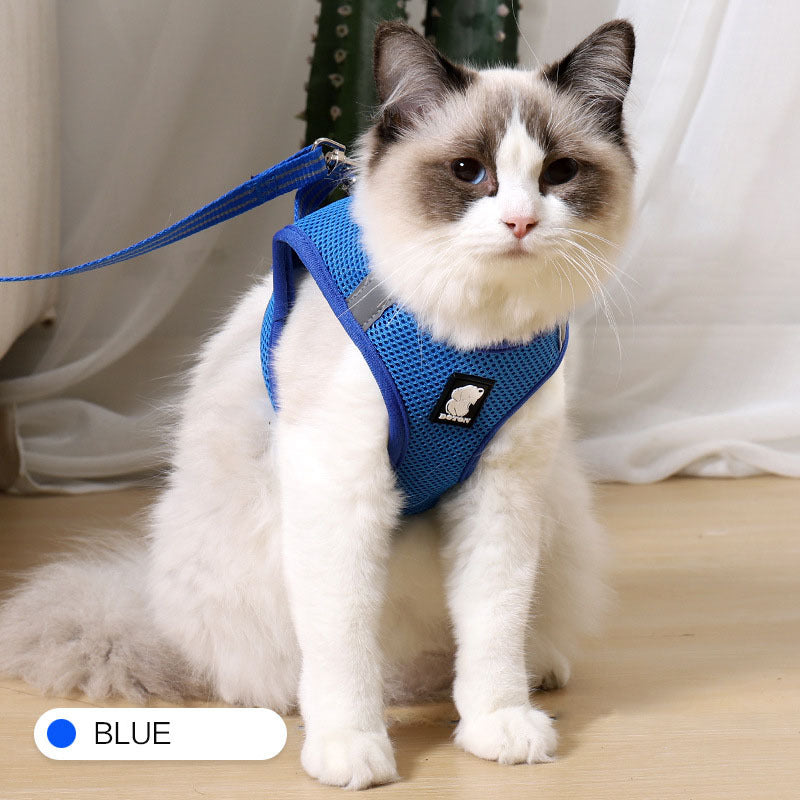 Arnés para gatos de tracción