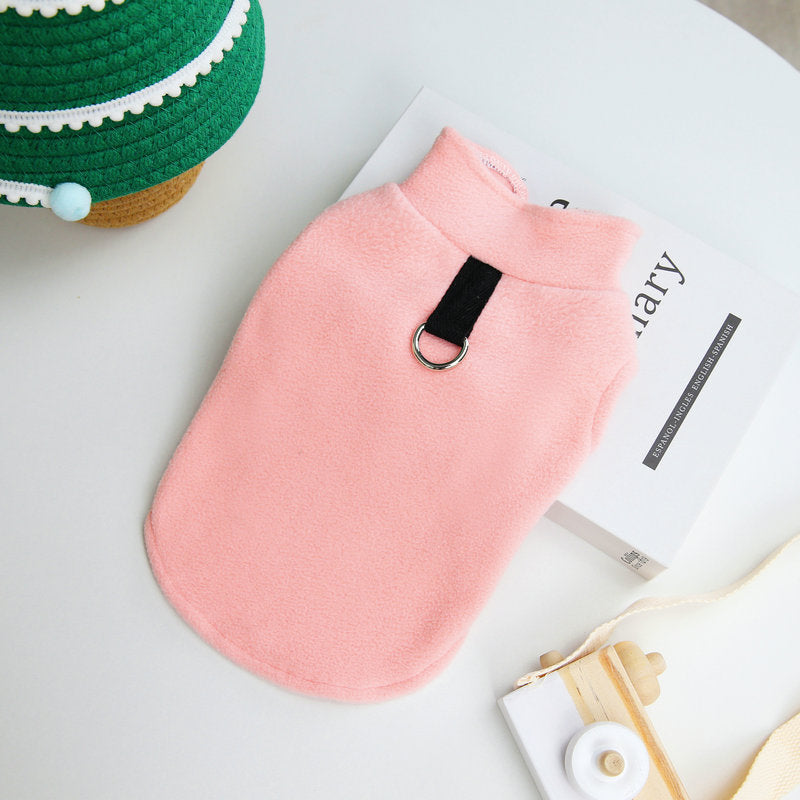 Ropa sencilla informal y cálida para perros