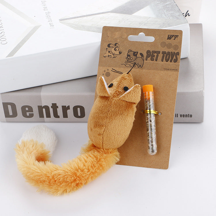 Ratón de cola larga Gato Juguetes para gatos Juguetes divertidos para mascotas Juguetes para gatos Entrenamiento de ratones Juguetes divertidos para jugar Productos interactivos para mascotas