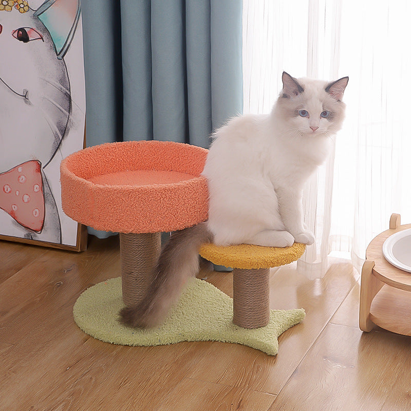 Estructura de Escalada para Gatos – Con Nido y Columna de Sisal