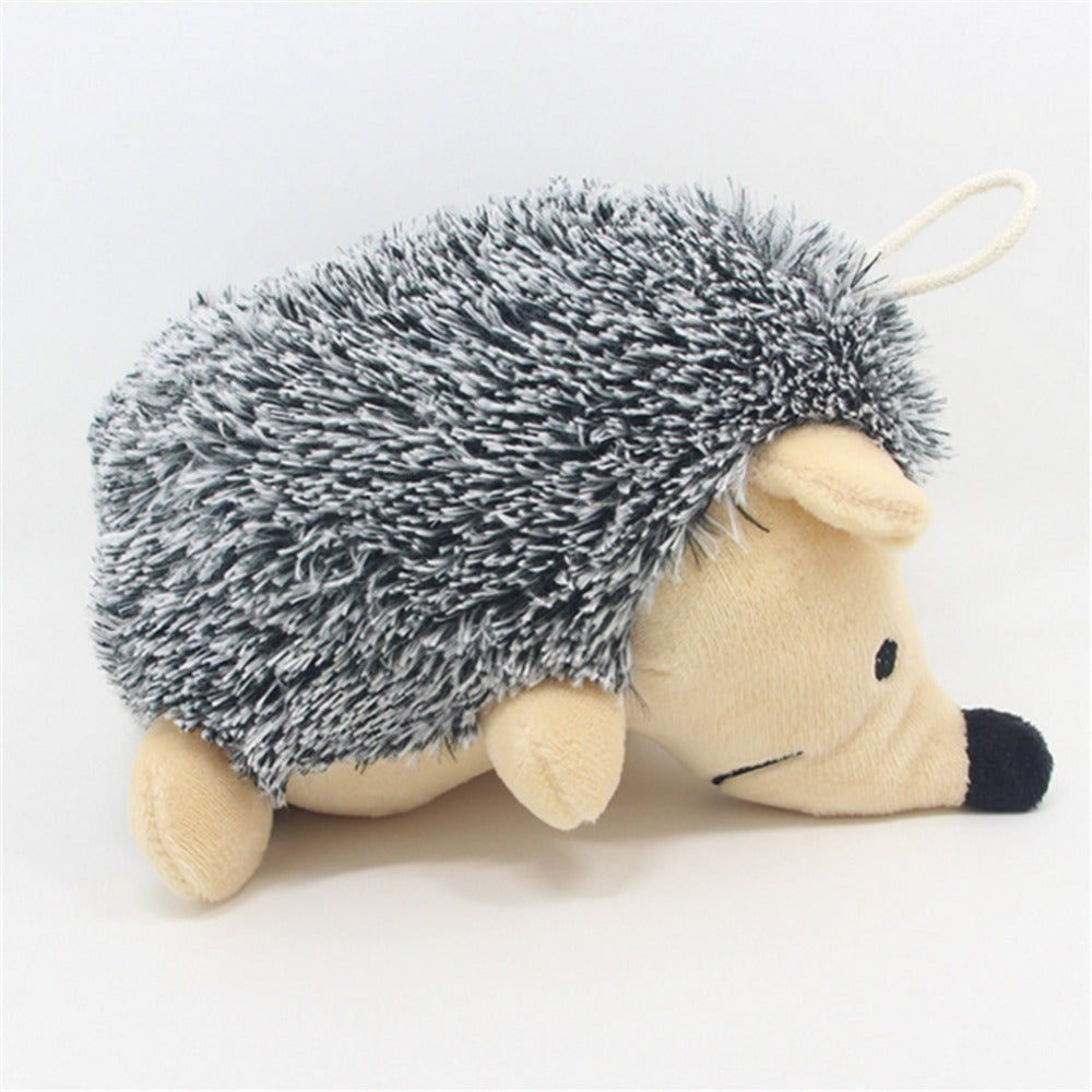 Juguete de peluche de erizo para mascotas