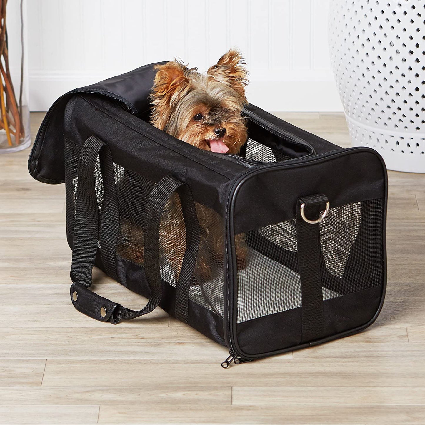 Bolsa de hombro para mascotas Bolsa portátil plegable para mascotas