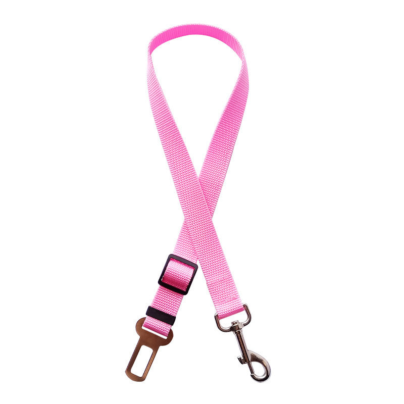 Ajustable para mascotas, gatos, perros, cinturón de asiento de coche, asiento para mascotas, vehículo, arnés para perros, clip de plomo, palanca de seguridad, tracción, collares para perros, accesorios para perros, productos para mascotas