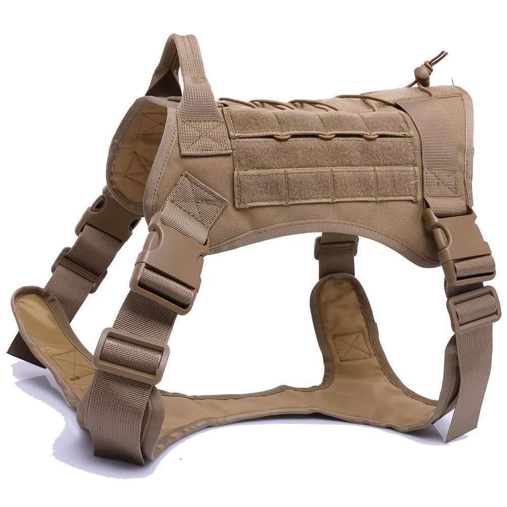 Servicio de arnés táctico militar para perros
