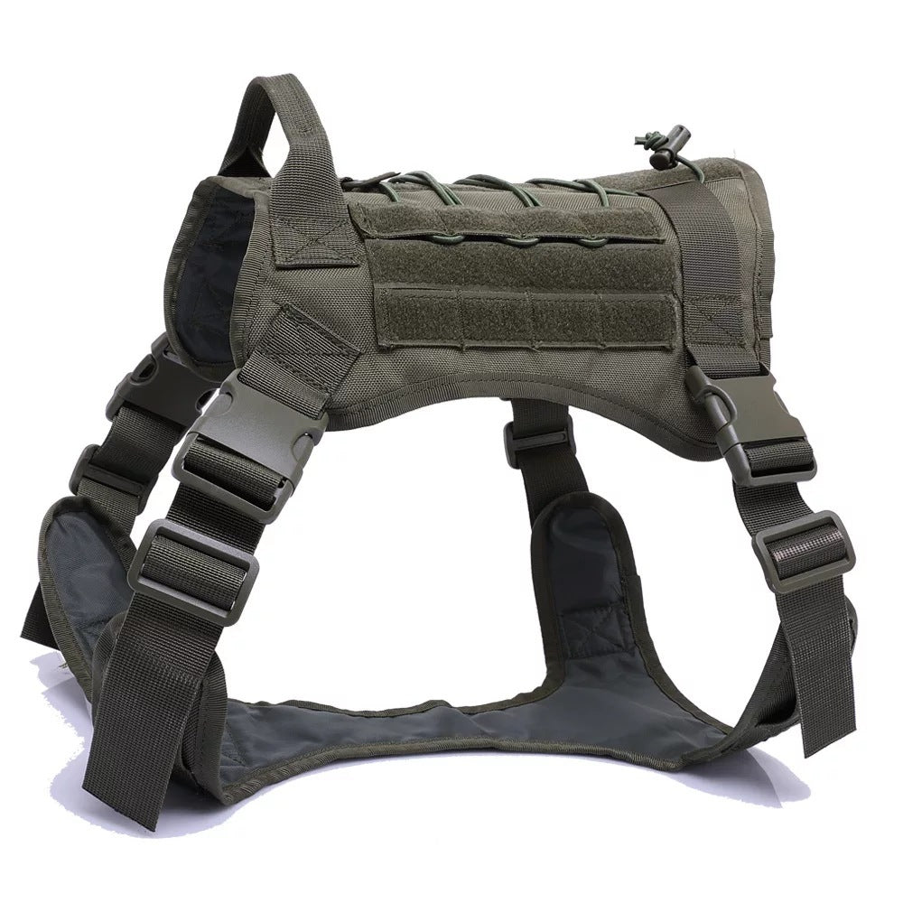 Servicio de arnés táctico militar para perros