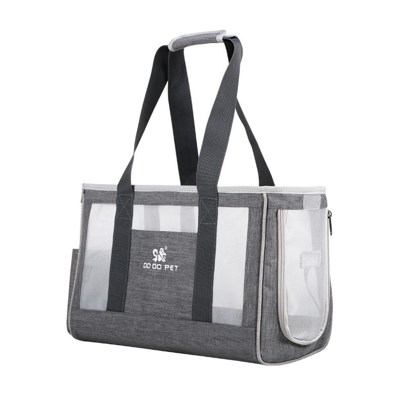 Bolsa portátil para gatos, mochila transpirable para perros, bolso de viaje de gran capacidad para cachorros, gatitos, mascotas, suministros al aire libre