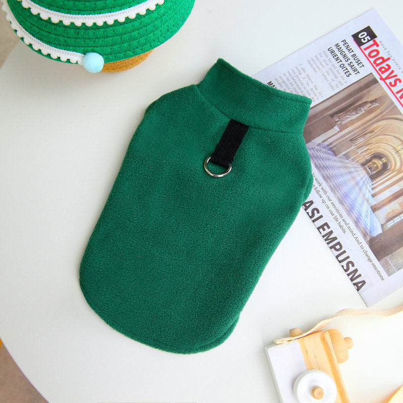 Ropa sencilla informal y cálida para perros