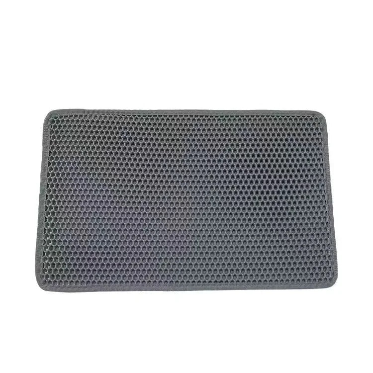 Esenciales para Gatos: Alfombrilla para Caja de Arena de Gato, Impermeable, de EVA, de Doble Capa – Almohadilla de Limpieza, Accesorio para Mascotas y Gatos.