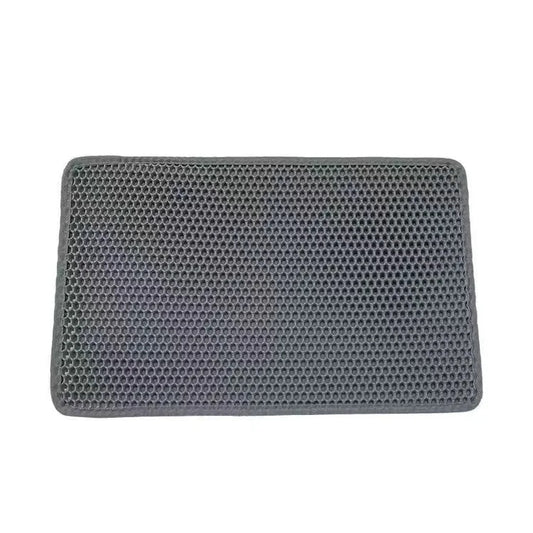 Esenciales para Gatos: Alfombrilla para Caja de Arena de Gato, Impermeable, de EVA, de Doble Capa – Almohadilla de Limpieza, Accesorio para Mascotas y Gatos.