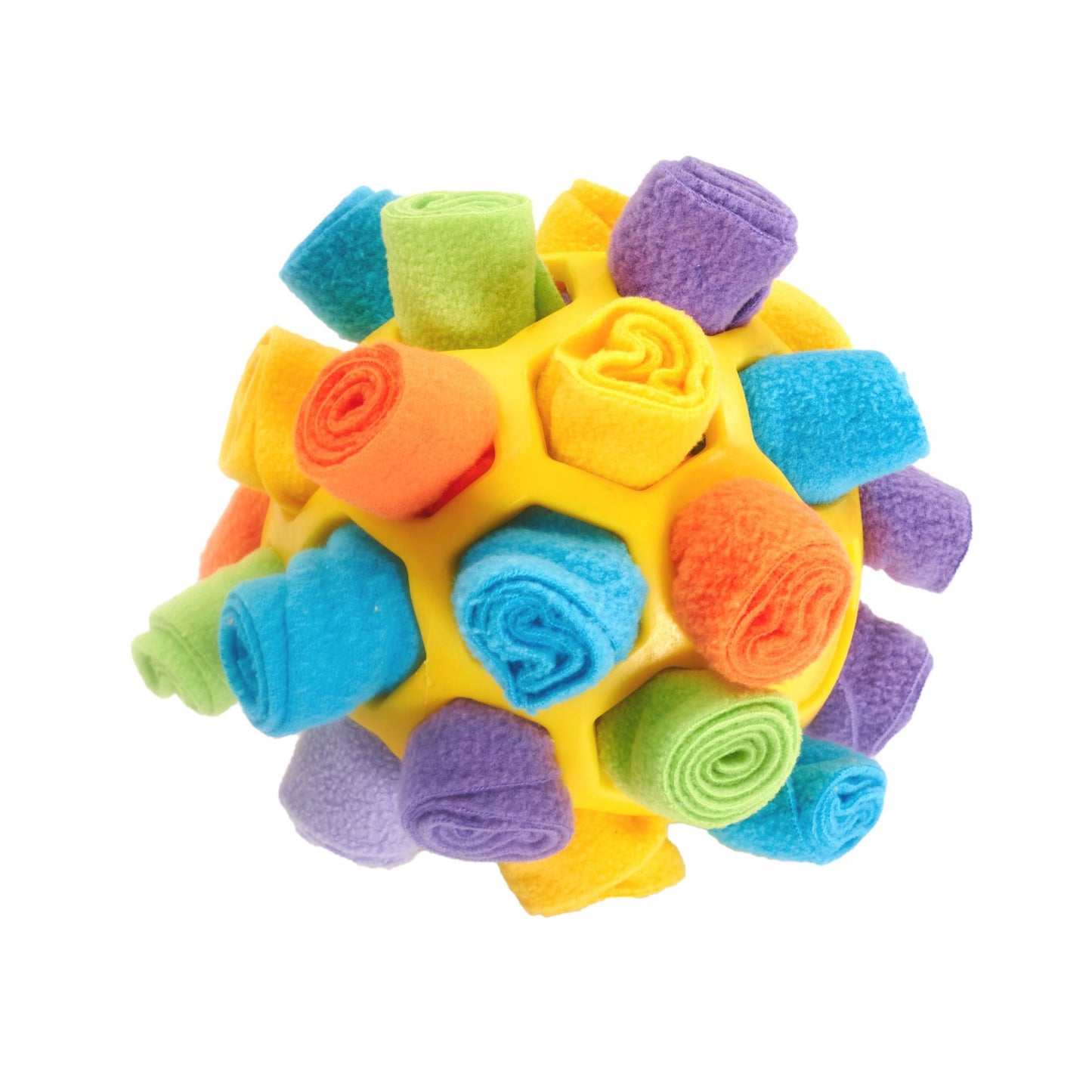 Pelota olfativa interactiva para perros – Juguete de inteligencia plegable, dispensador lento de comida, ideal para entrenamiento y estimulación mental