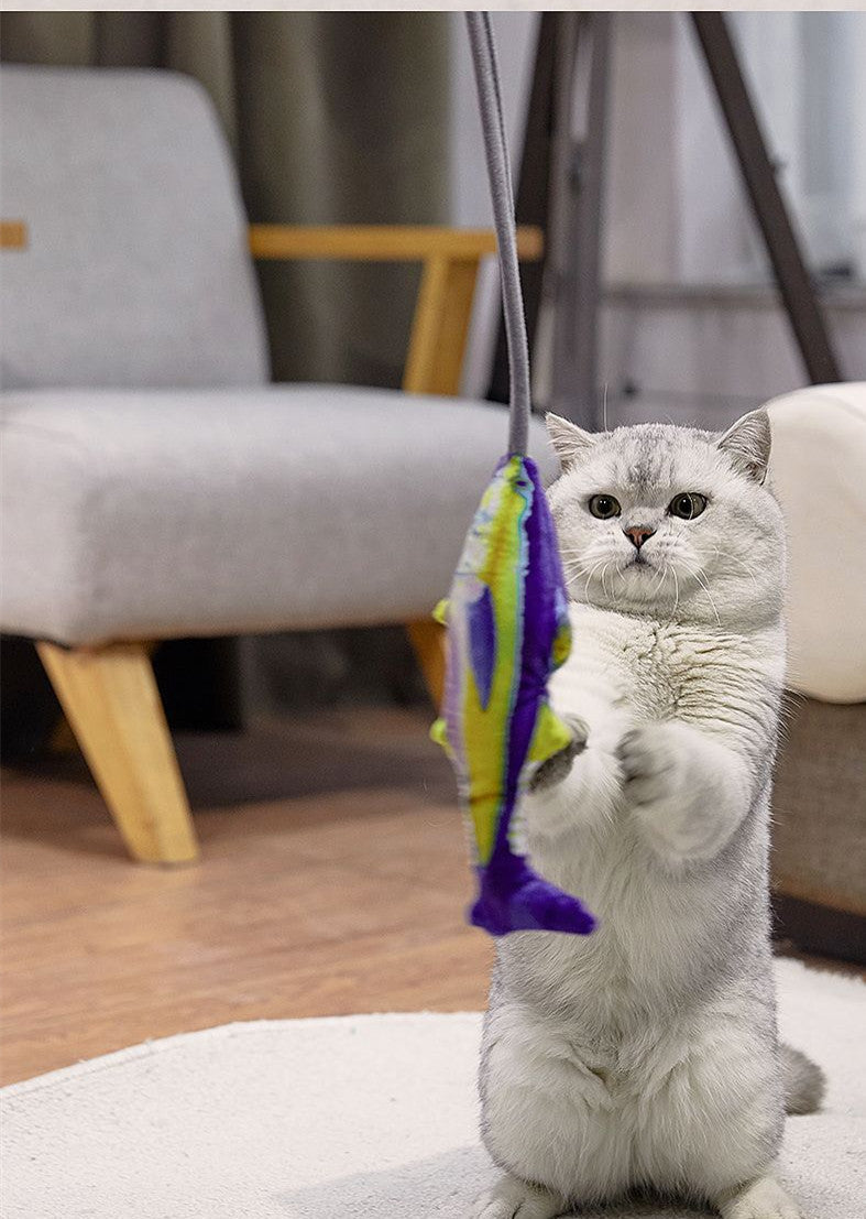 Simulación Pez Peluche Interactivo