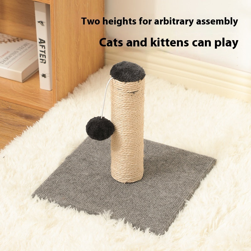 Rascador Vertical para Gatos de Sisal – Extra Resistente y Duradero