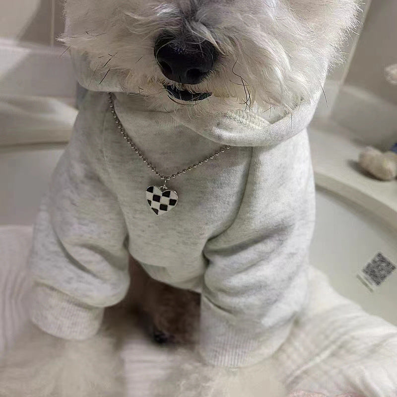 Moda Nueva Ropa Retro con Capucha para Cachorros