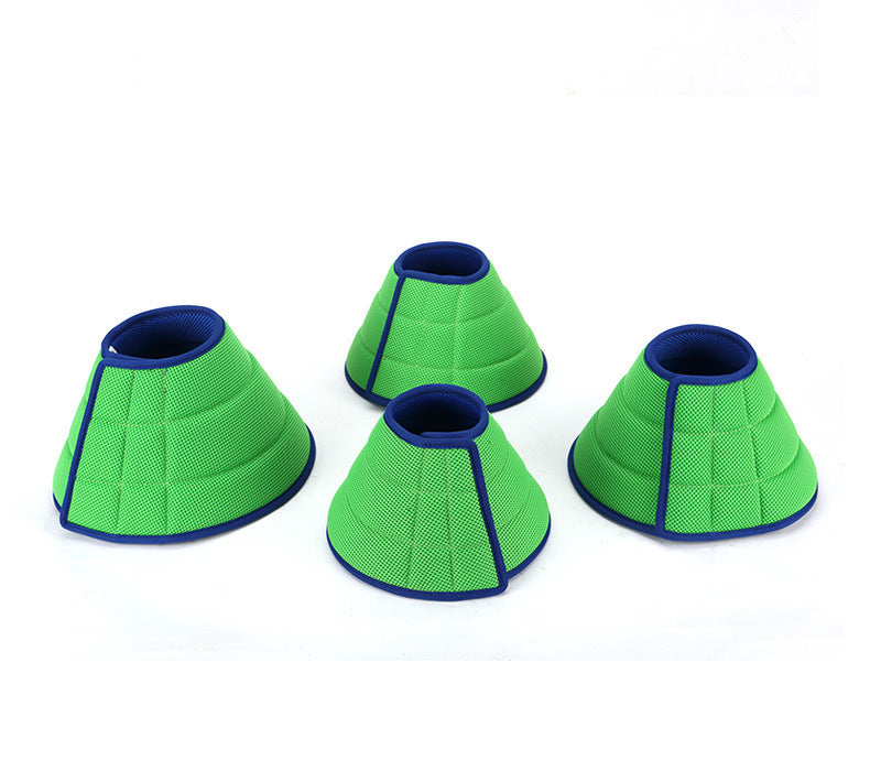 Collar antimordeduras para perros y gatos, collares de recuperación médica para mascotas, cubierta transparente de protección para mascotas, collar isabelino, círculo para suministros para mascotas