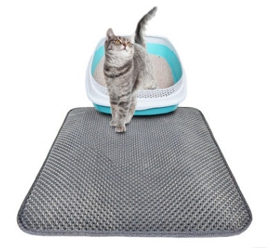 Almohadilla de arena para gatos Almohadilla de nido de abeja para gatos Almohadilla impermeable a prueba de orina Suministros para mascotas