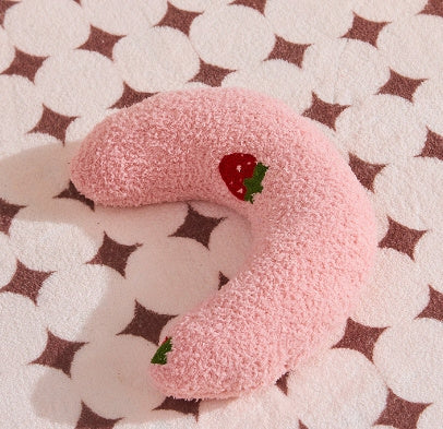 Almohada en forma de U para gatos y protección de la columna, cervical