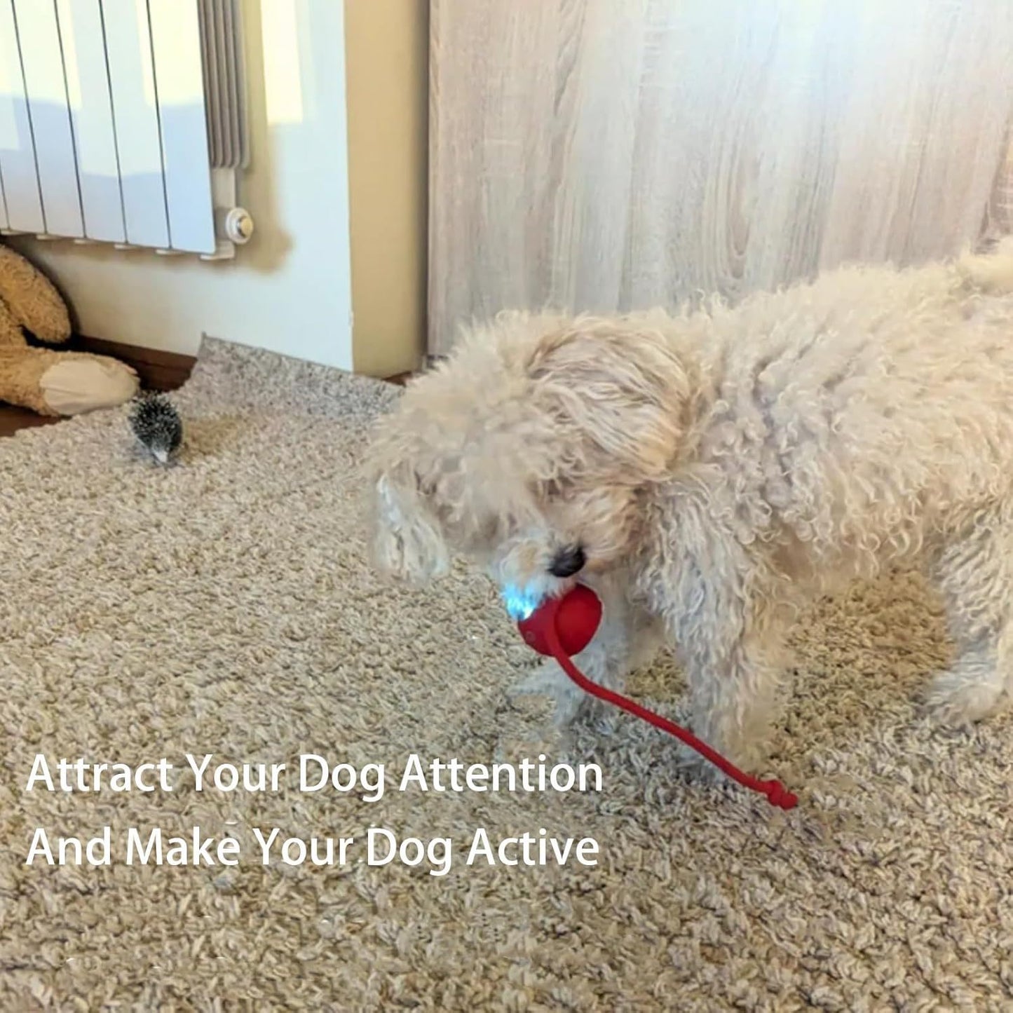 Pelota inteligente interactiva para perros y gatos – Se mueve sola 360°, ideal para jugar y estimular a tu mascota