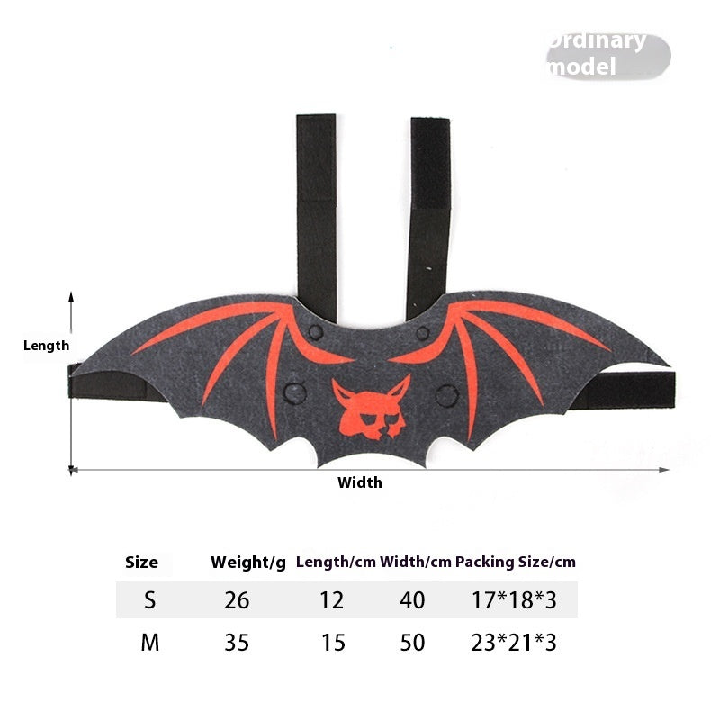 Disfraz de mascota de Halloween para gatos Batwing