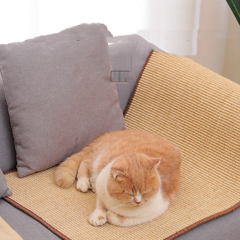 Alfombrilla Rascadora de Sisal para Gatos – Resistente y cuidado sus uñas