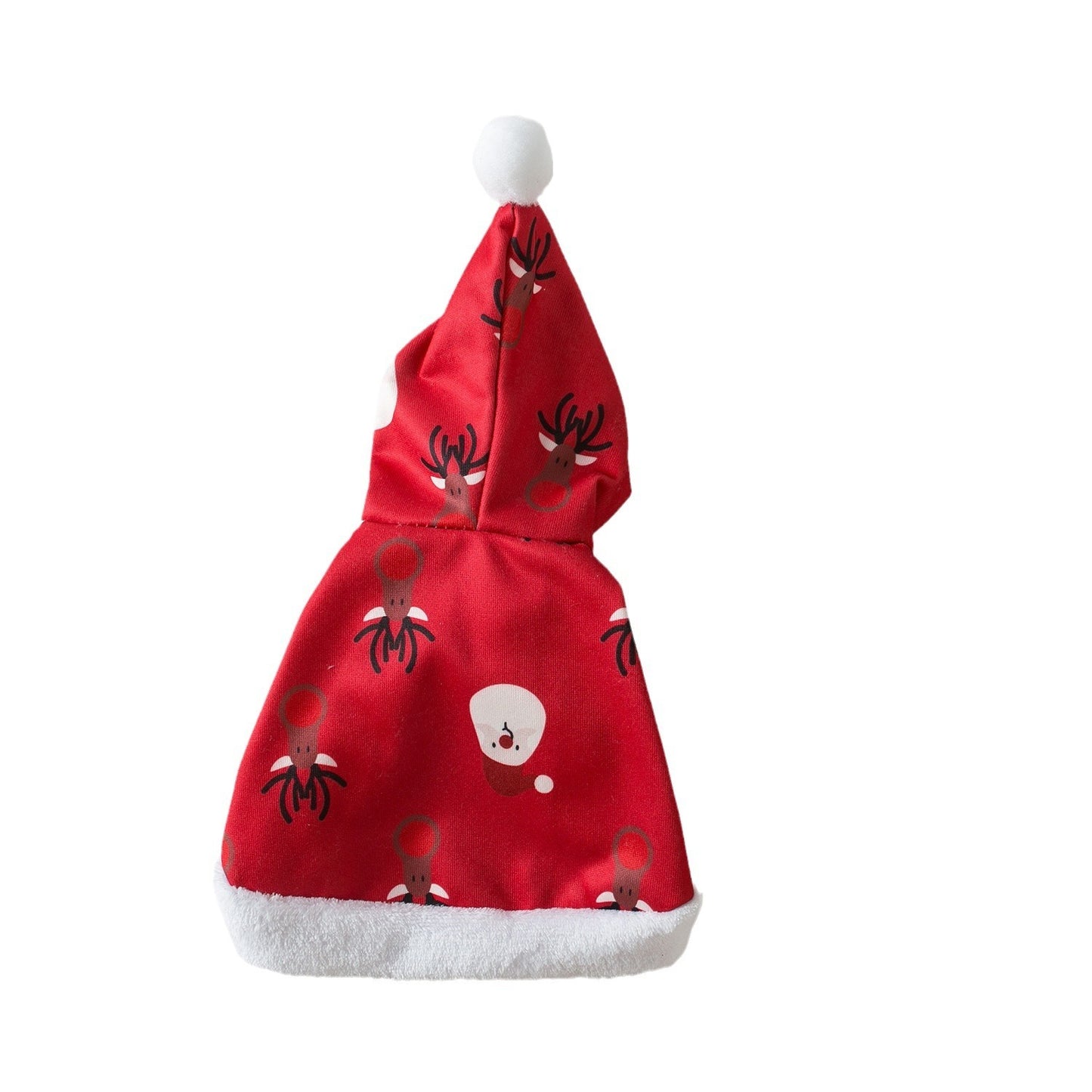 Ropa de Navidad para gatos Caperucita Roja Capa del Cabo