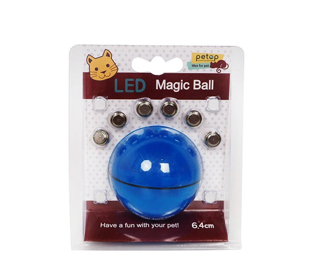 LED Bola de juguete interactiva para gatos divertidos para mascotas