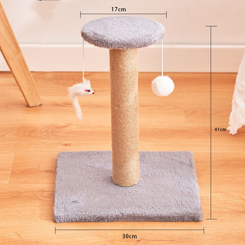 Rascador de Sisal Vertical – Protege Muebles y Fortalece Uñas