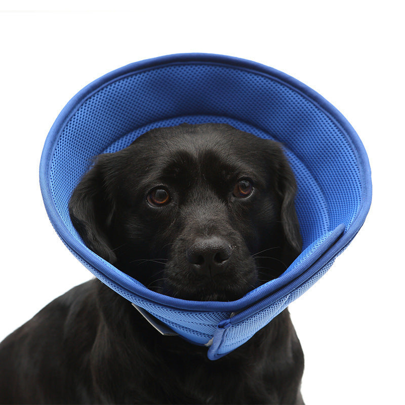 Collar antimordeduras para perros y gatos, collares de recuperación médica para mascotas, cubierta transparente de protección para mascotas, collar isabelino, círculo para suministros para mascotas