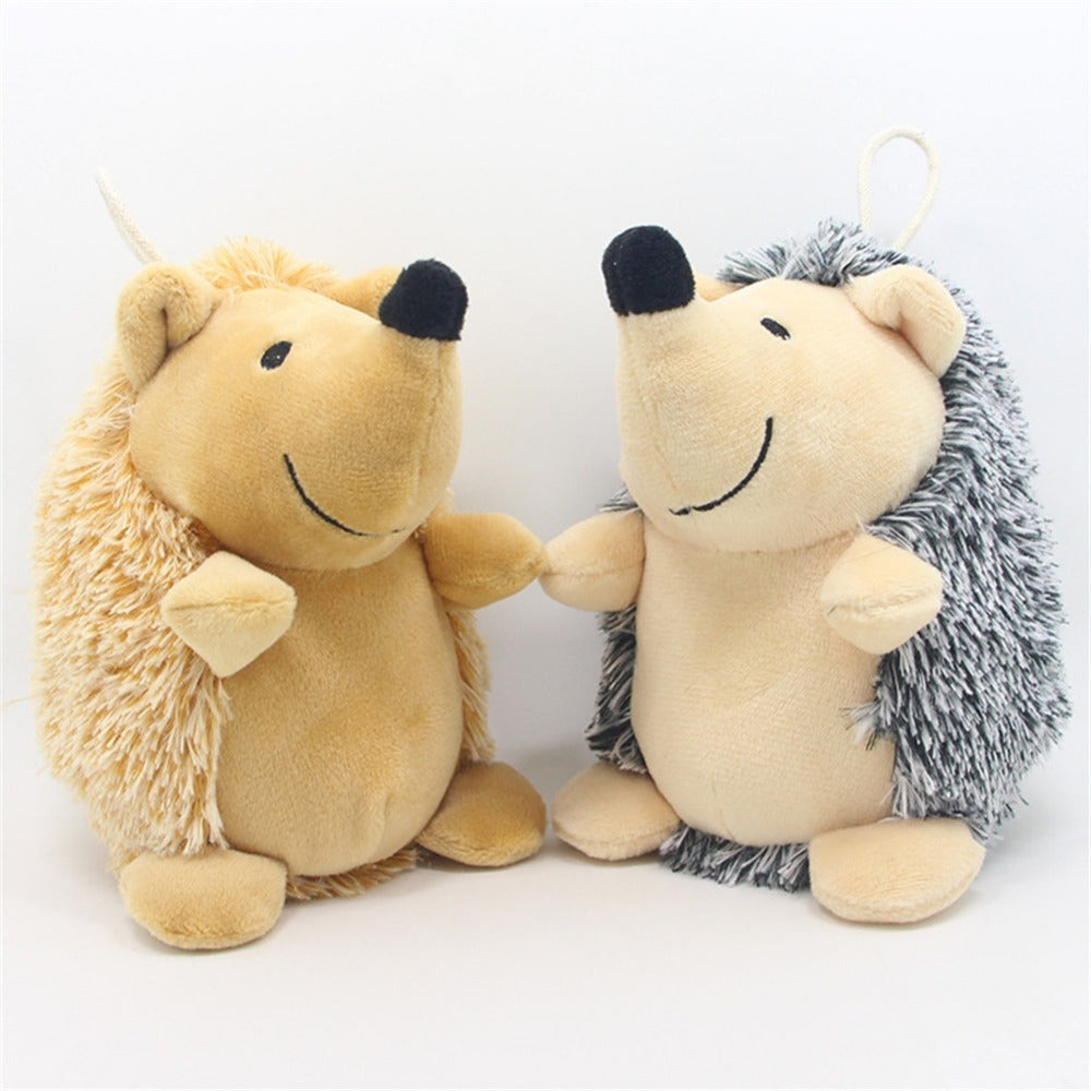 Juguete de peluche de erizo para mascotas