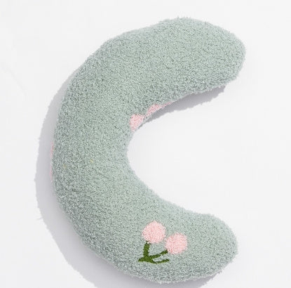 Almohada en forma de U para gatos y protección de la columna, cervical