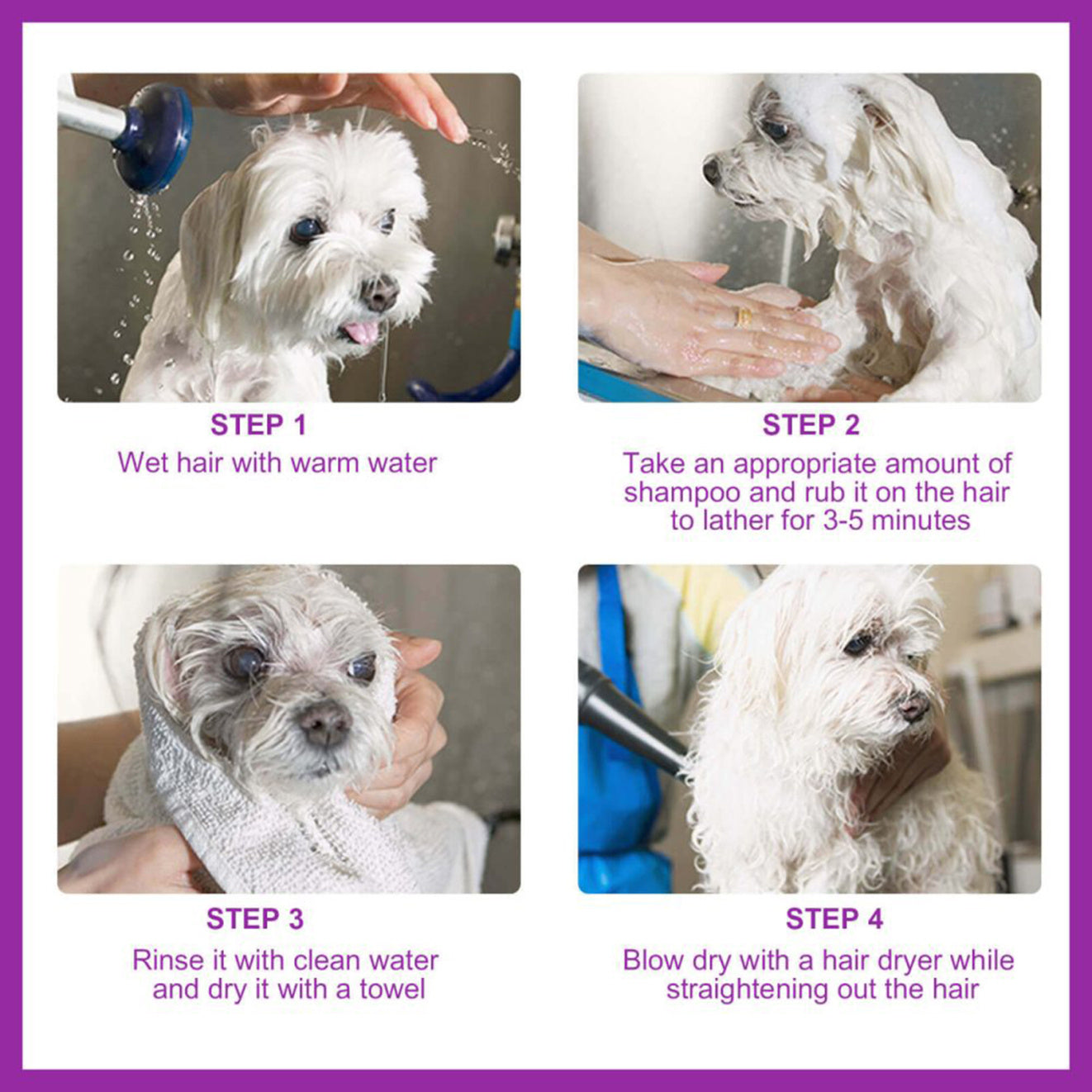 Yegbong Shampoo para mascotas, Alivia La Picazón De La Piel, El Cabello Suave Y El Champú Sin Enredos
