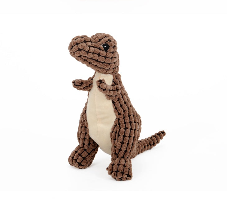 Dinosaurio Juguetes para mascotas Perros gigantes Mascotas Juguetes interactivos para perros grandes Juguetes para masticar Chihuahua Peluches Squeakers