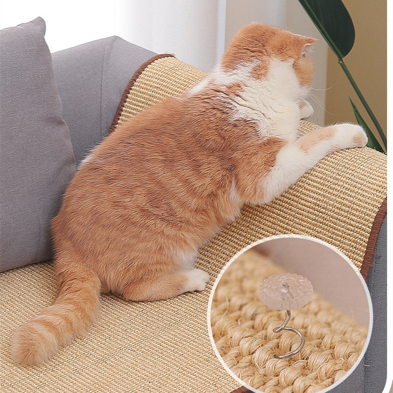 Alfombrilla Rascadora de Sisal para Gatos – Resistente y cuidado sus uñas