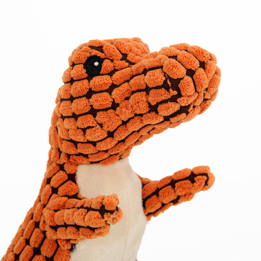 Dinosaurio Juguetes para mascotas Perros gigantes Mascotas Juguetes interactivos para perros grandes Juguetes para masticar Chihuahua Peluches Squeakers