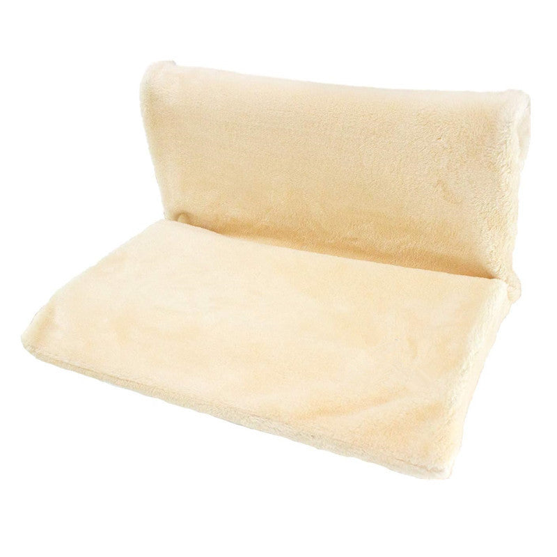 Hamaca en L de Peluche para Gato – Nido Colgante Suave para Mascotas