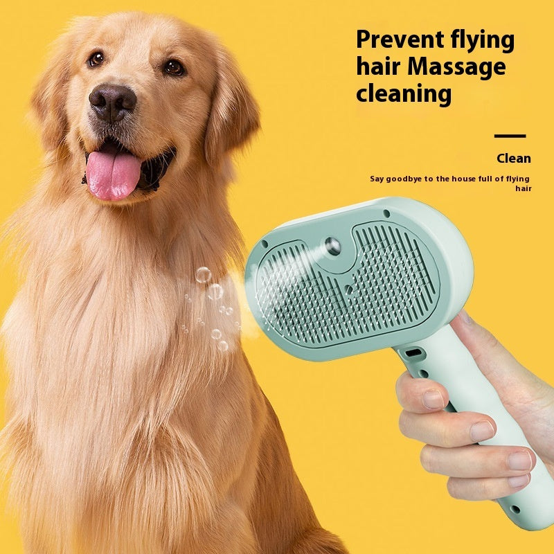 Cepillo, Humidificador y Removedor de Pelo, 3 en 1