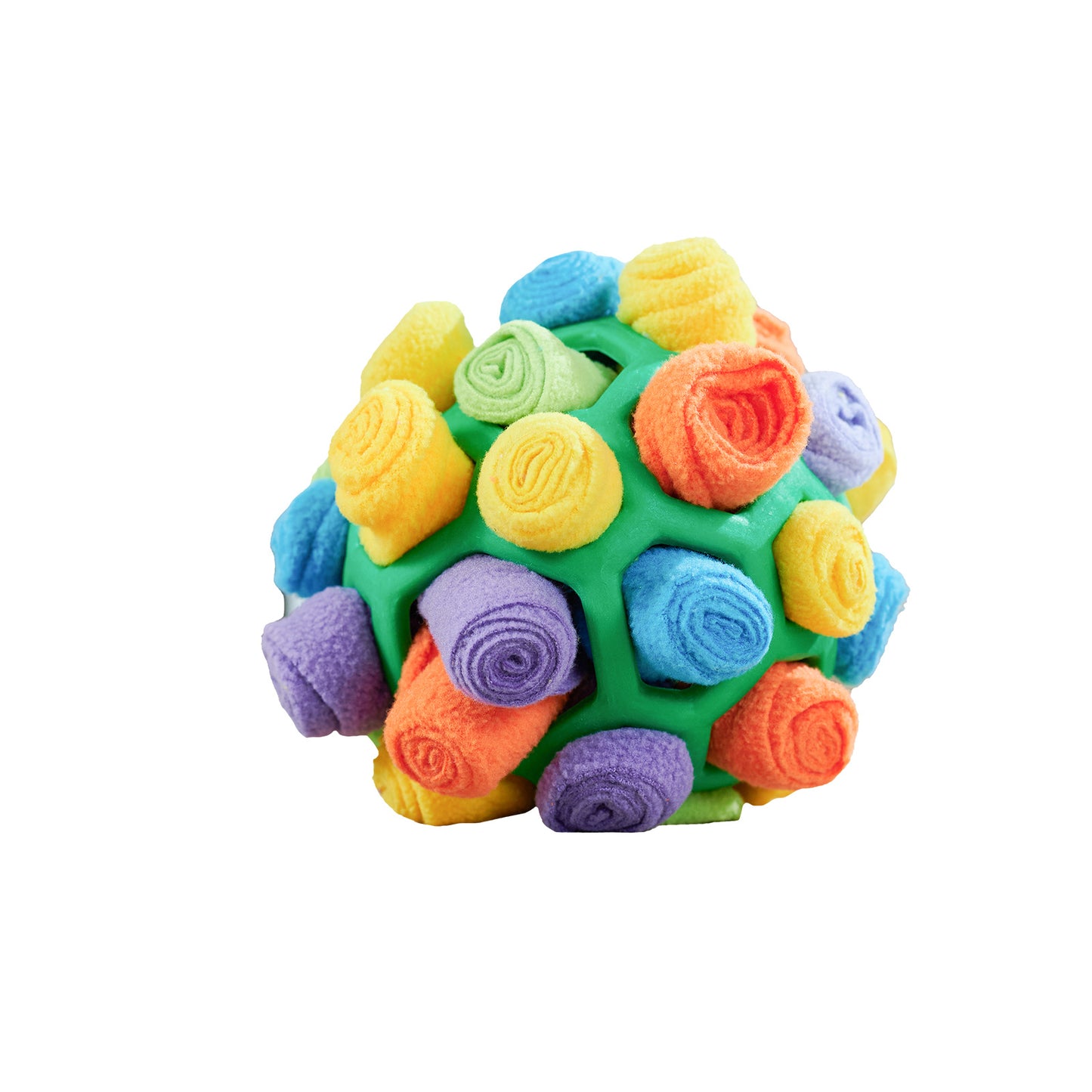 Pelota olfativa interactiva para perros – Juguete de inteligencia plegable, dispensador lento de comida, ideal para entrenamiento y estimulación mental