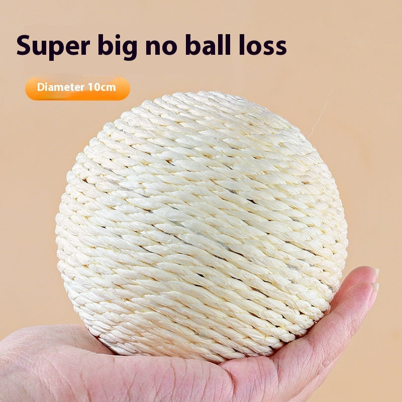 Bola Gigante de Sisa para gatos, cuidado de sus uñas