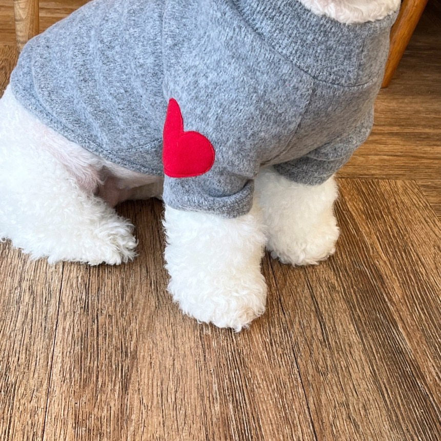 Suéter De Amor Forrado Con Forro Polar De Otoño E Invierno, Ropa Gruesa Y Cálida