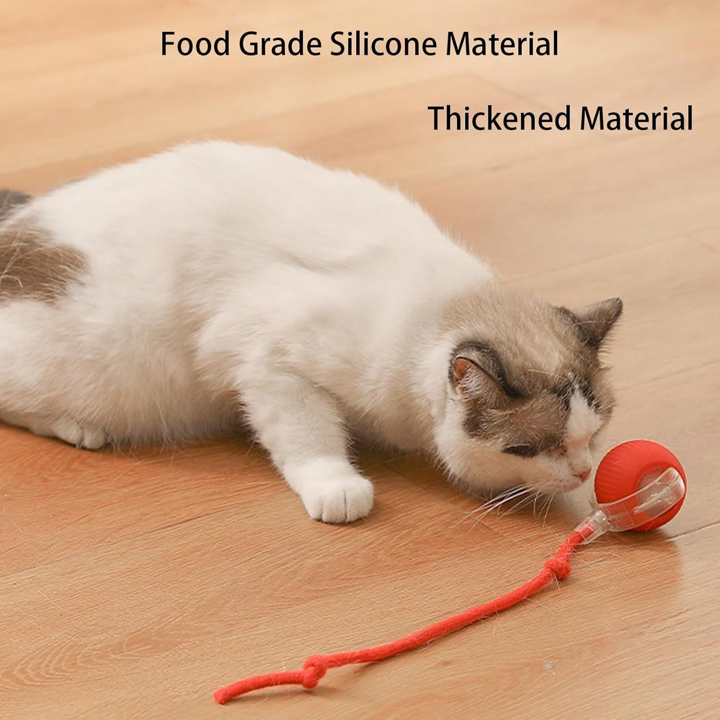 Pelota inteligente interactiva para perros y gatos – Se mueve sola 360°, ideal para jugar y estimular a tu mascota