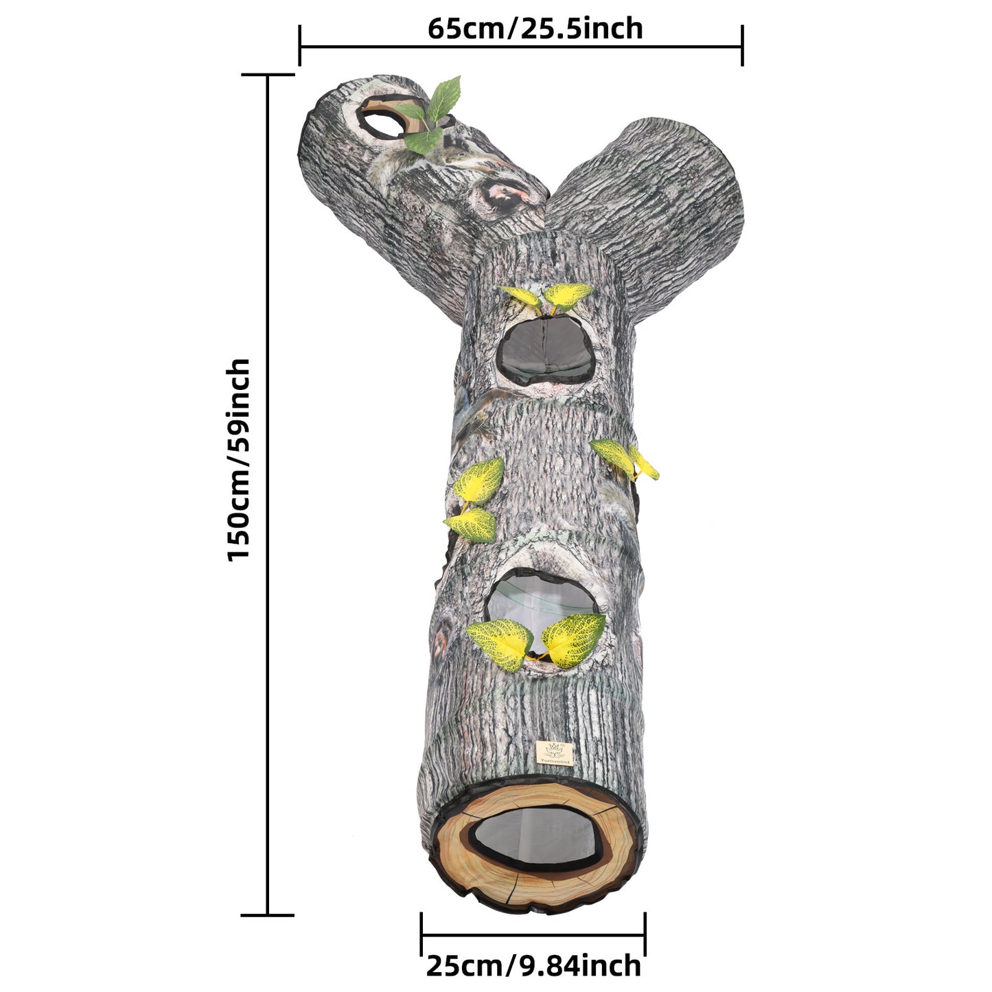 Patrón de árbol Túnel Mascota Zhiyi Juguete para gatos Suministros para mascotas Juguetes para perros y gatos