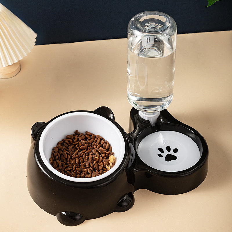 Juego de cuencos extraíbles de comida y agua
