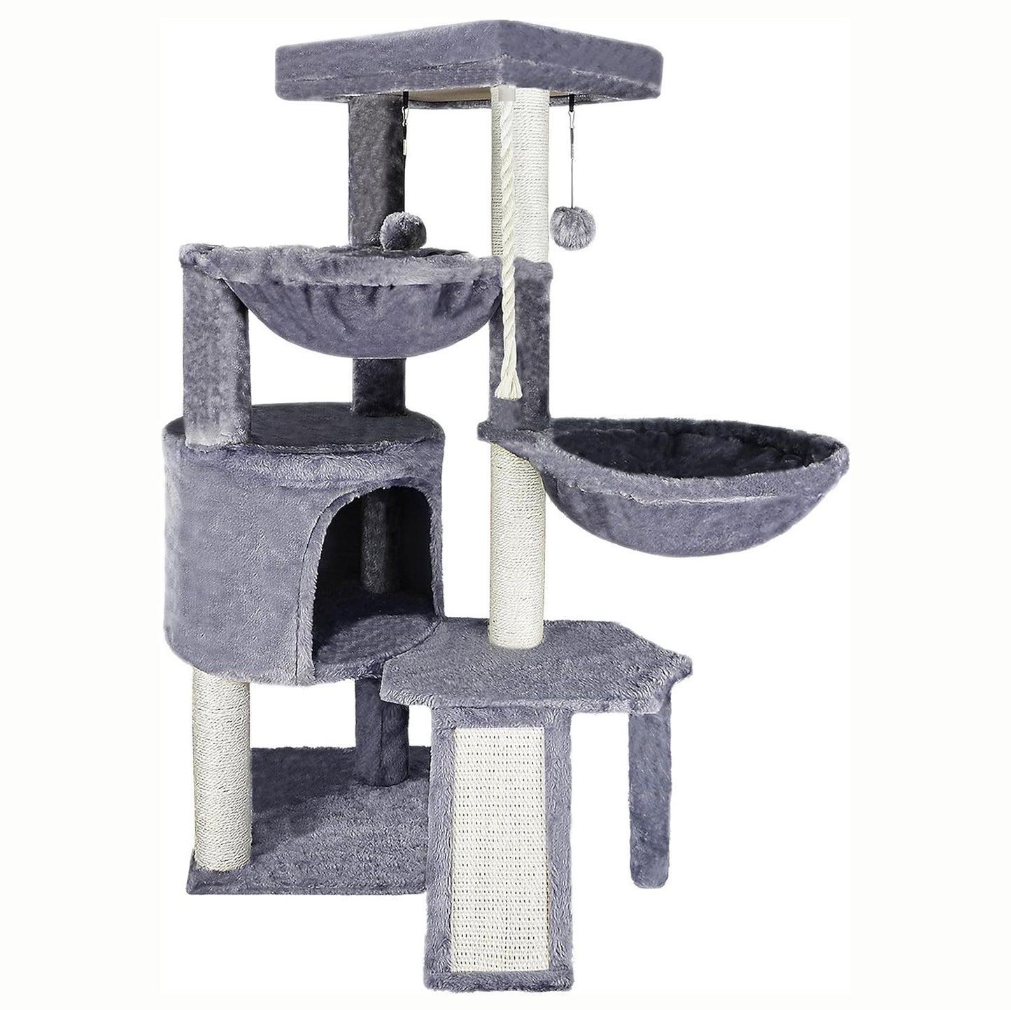 Árbol para Gatos Multinivel – Rascador Creativo Todo en Uno