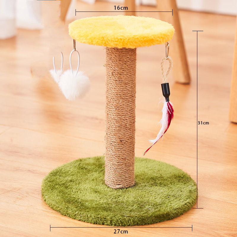 Rascador de Sisal Vertical – Protege Muebles y Fortalece Uñas