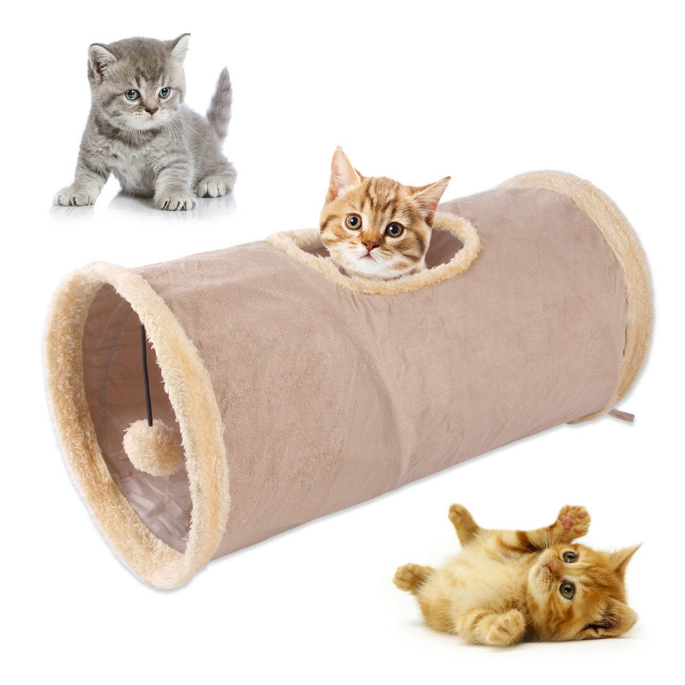Túnel plegable para mascotas