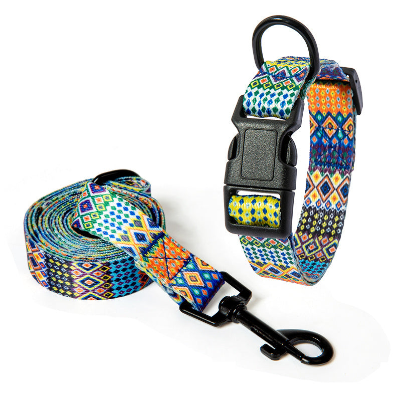 Collar de perro, collar de cuello, correa de mascota